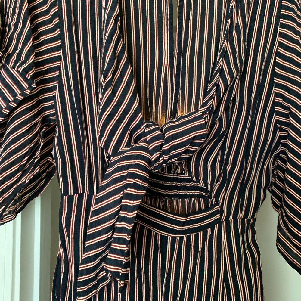 Anthropologie Striped Jumpsuit - Picture 5 of 5